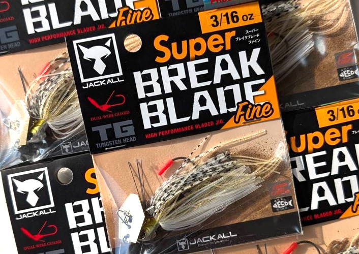 Jackall SUPER BREAK BLADE FINE 3/16 oz/BABY GIRON added!