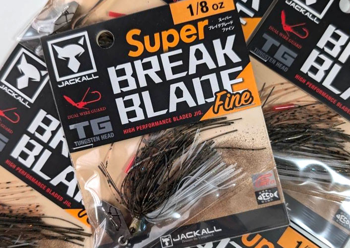 Jackall SUPER BREAK BLADE FINE 1/8 oz Compact Bladed Jig added!