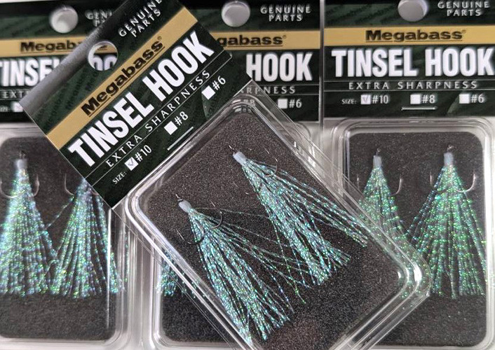 Megabass TINSEL HOOK added!