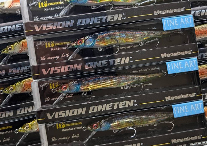 Jackall SUISEN, Issei GILL FLAT SWIMMER, Megabass VISION ONETEN added!