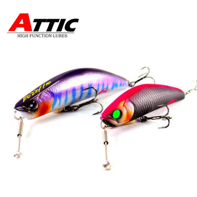 ATTIC STRAIGHT BUZZ MINNOW II Handmade NEW - KKJAPANLURE