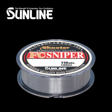 SUNLINE Shooter FC SNIPER Fluoro Carbon Line 7lbs. 110yds. NEW