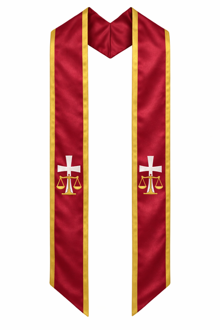 Honorary Graduation Stole - Embroidery 60"