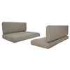 RecPro Charles RV Dinette Booth Cushions in Cloth with Memory Foam