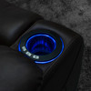 RecPro Charles 64" RV Wall Hugger Recliner Sofa in Ultrafabrics® Brisa®