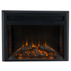 RV Electric Fireplace with Flat Glass 26" (24" Cutout)