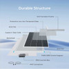 200 Watt Monocrystalline RV Solar Panel
