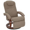 RecPro Charles 28" RV Euro Chair Recliner in Suprima Linen Oatmeal