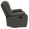 RecPro Charles 30" RV Recliner Swivel Glider Rocker Chair in Cloth