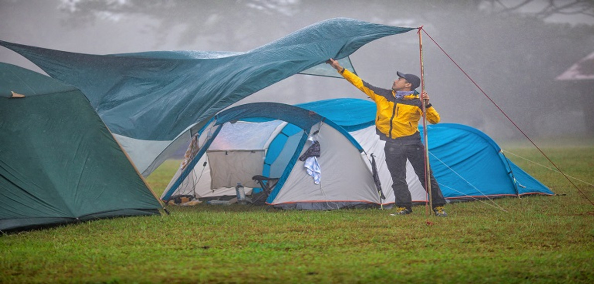 How To Stay Dry While Camping and Backpacking in Wet Weather