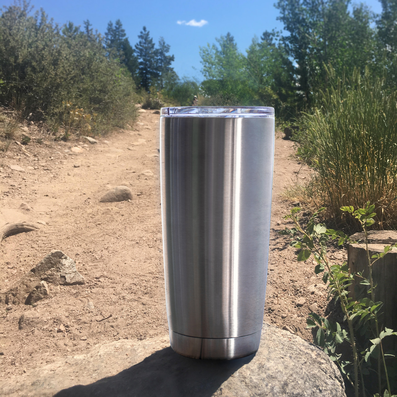 20oz Tumbler Vacuum Insulated 18/8 Stainless Steel Cup w/ Slider Lid -  RecPro