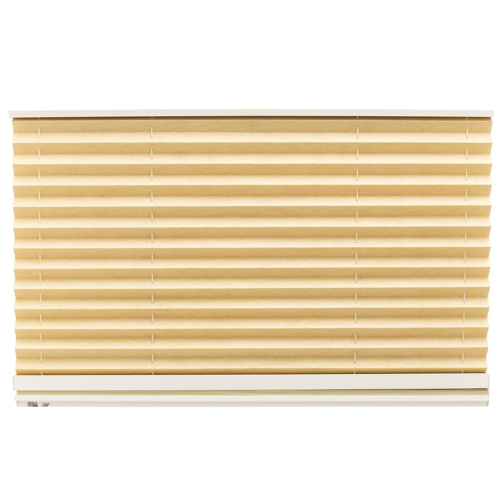 RV Blinds Day & Night Pleated Shades Cotton/Tan Stitchbond - RecPro