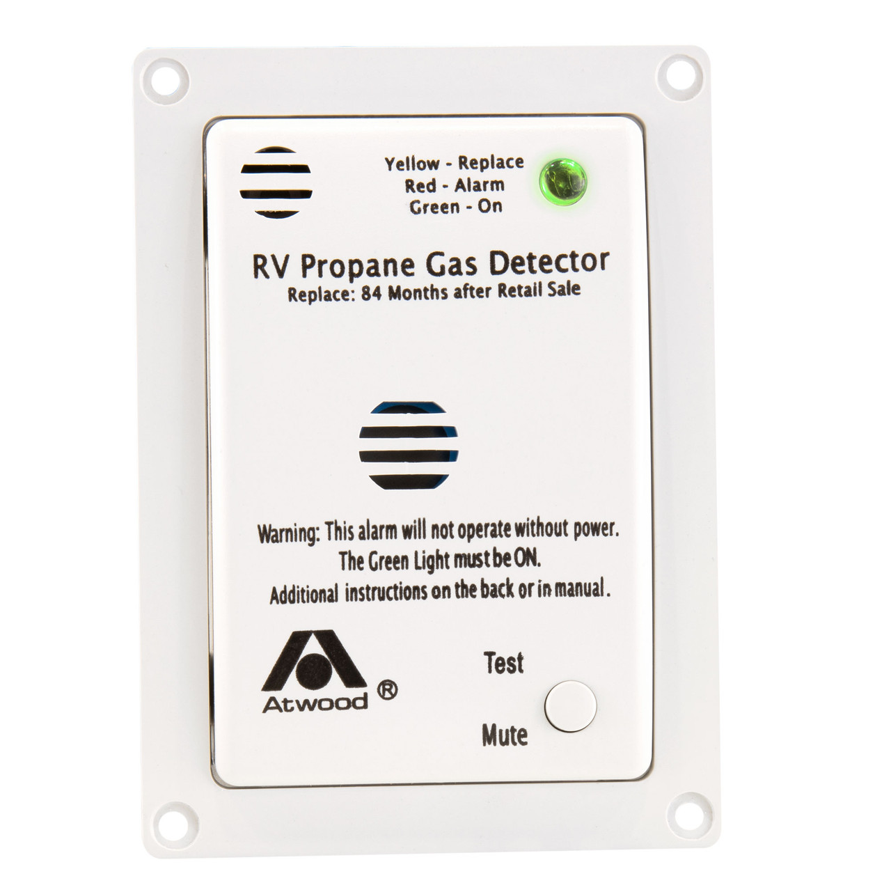 RV Propane Gas Detector LP Alarm RecPro