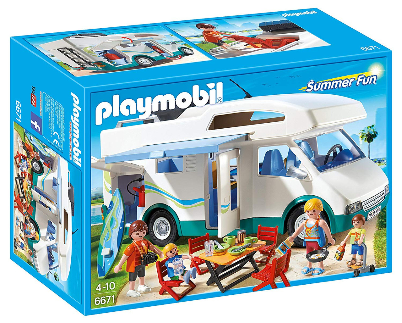 RV Summer Camper Playmobil Set RecPro
