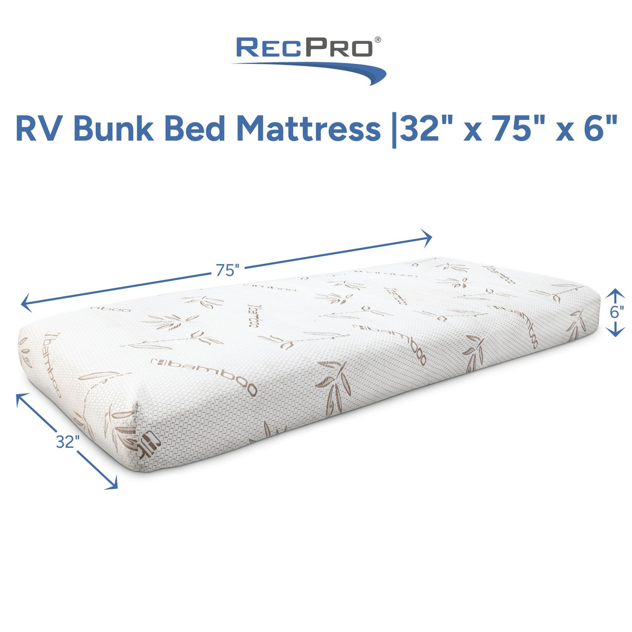 FoamTouch - Materasso In Gel Memory Foam Per Camper E Roulotte, 91x183 Cm, Alta Densità, Senza Fodera - 3