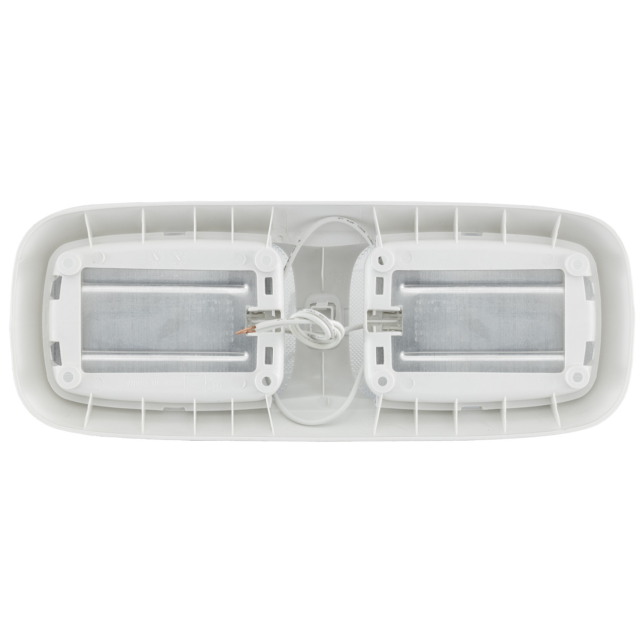 12V Double Dome Pancake RV Light - RecPro