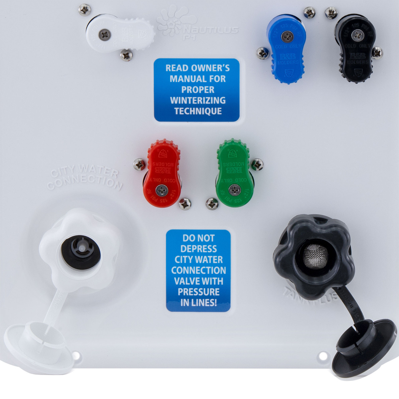 RV Multifunction City Water Fill Panel Nautilus P1 10