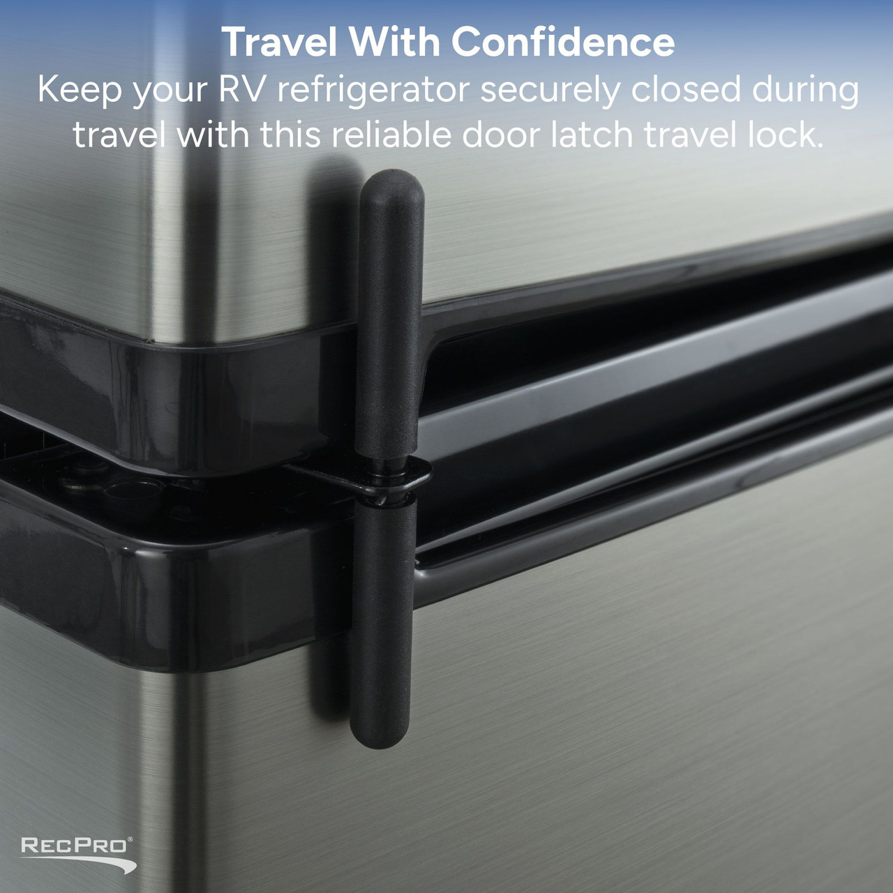 RV Refrigerator Door Latch Travel Lock - RecPro