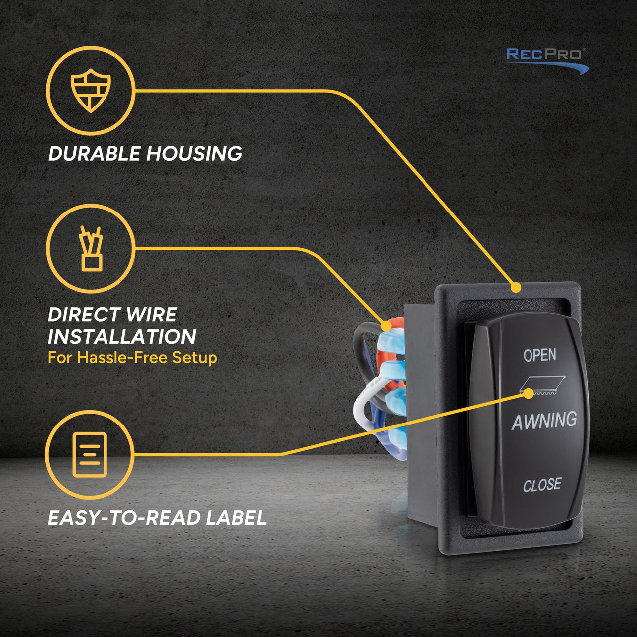 R001751 Relay Assembly – Compatible With Pop Up Camper 12V