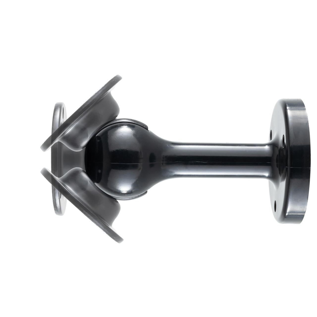 90 Degree Angled Black RV Entry Door Catch Holder – Sturdy Metal Replacement Part