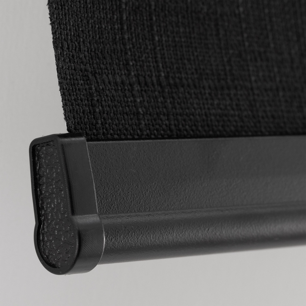 RV Roller Shades with Woven Fabric - Black - RecPro