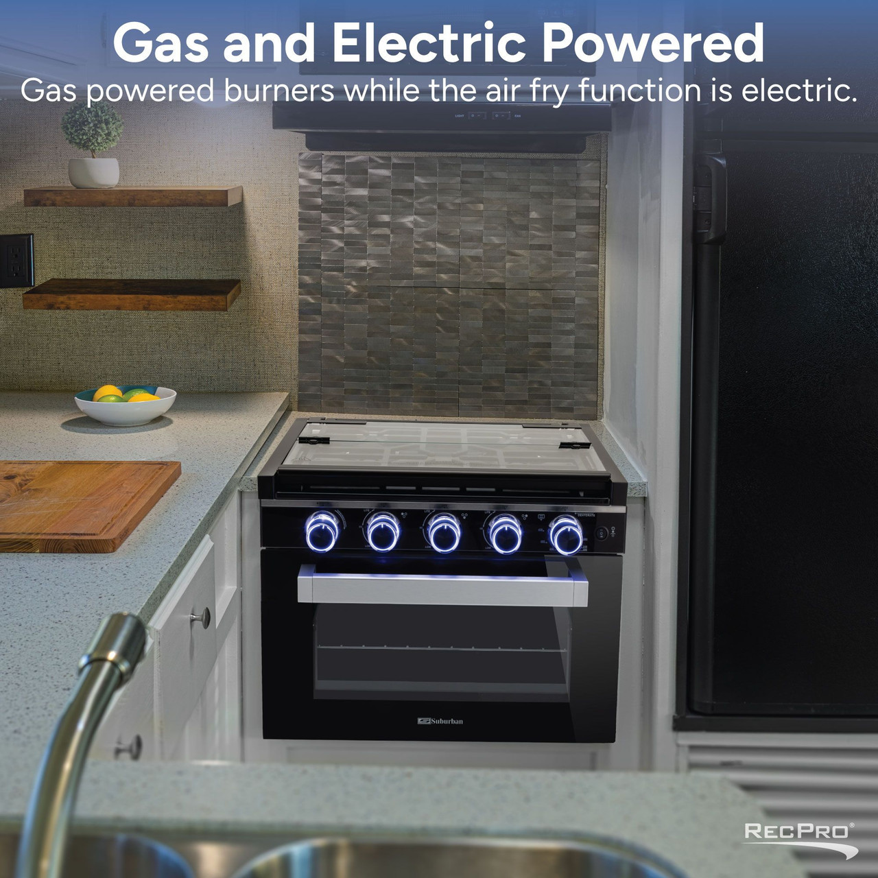 Suburban RV Stove Gas Range 17