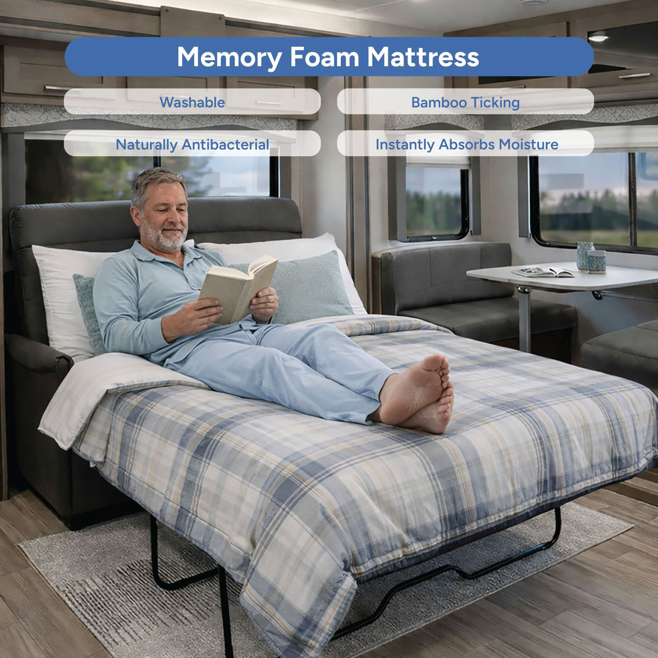 RV Sofa Bed Mattress - 48