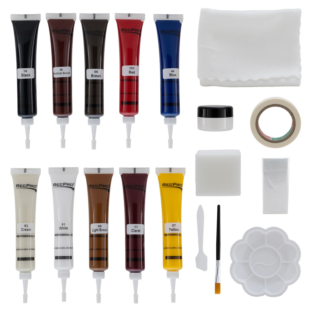 RV Vinyl & Leather Repair Kit for Peeling Couches and Furniture