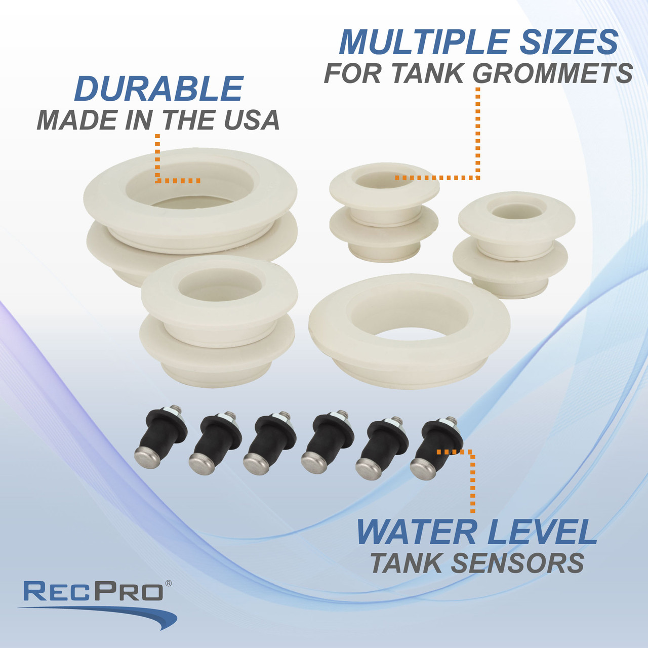 Universal Fresh Water Fittings Installation kit with Sensors - RecPro