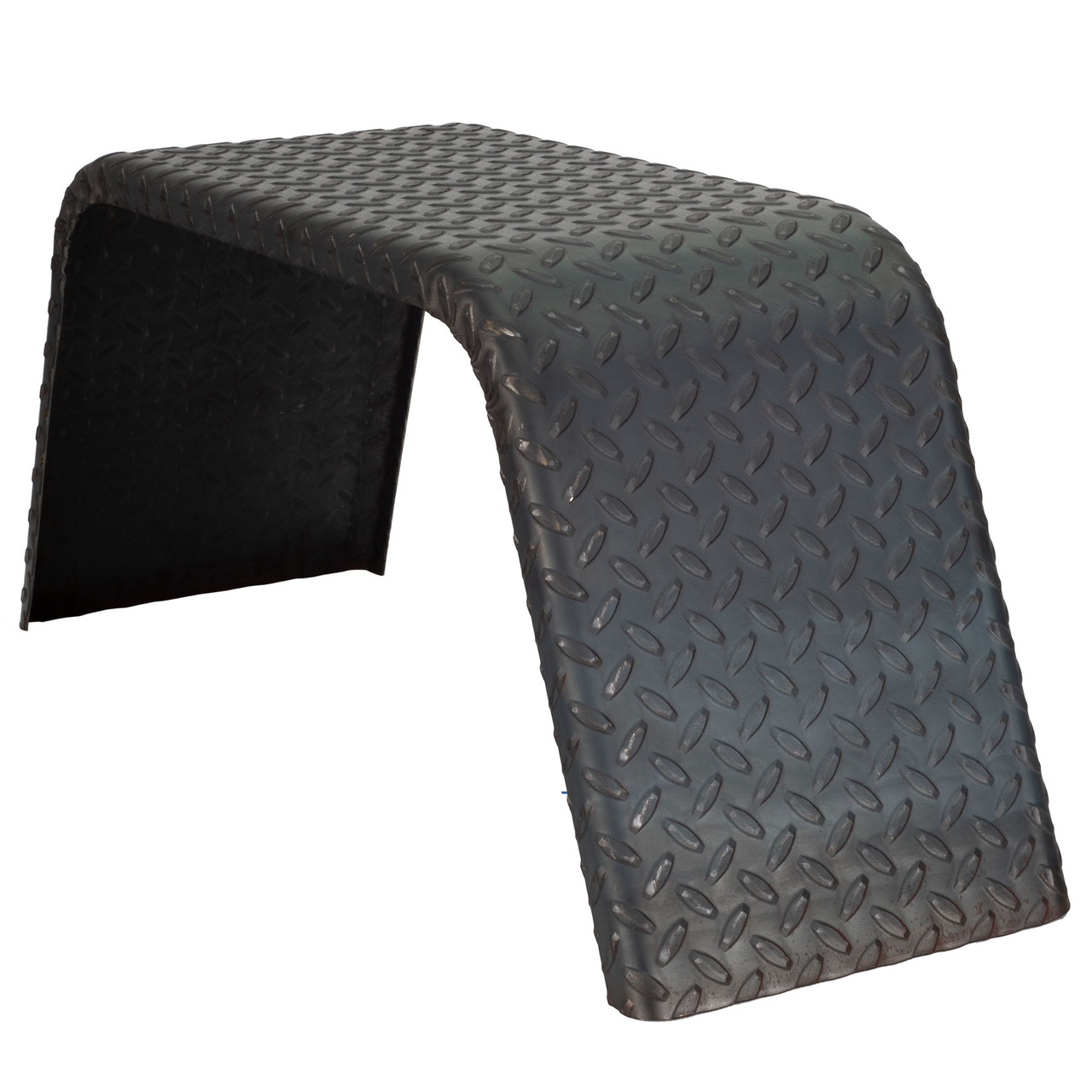 Steel Diamond Plate Single Axle Trailer Fenders 32" x 13" x 10" RecPro