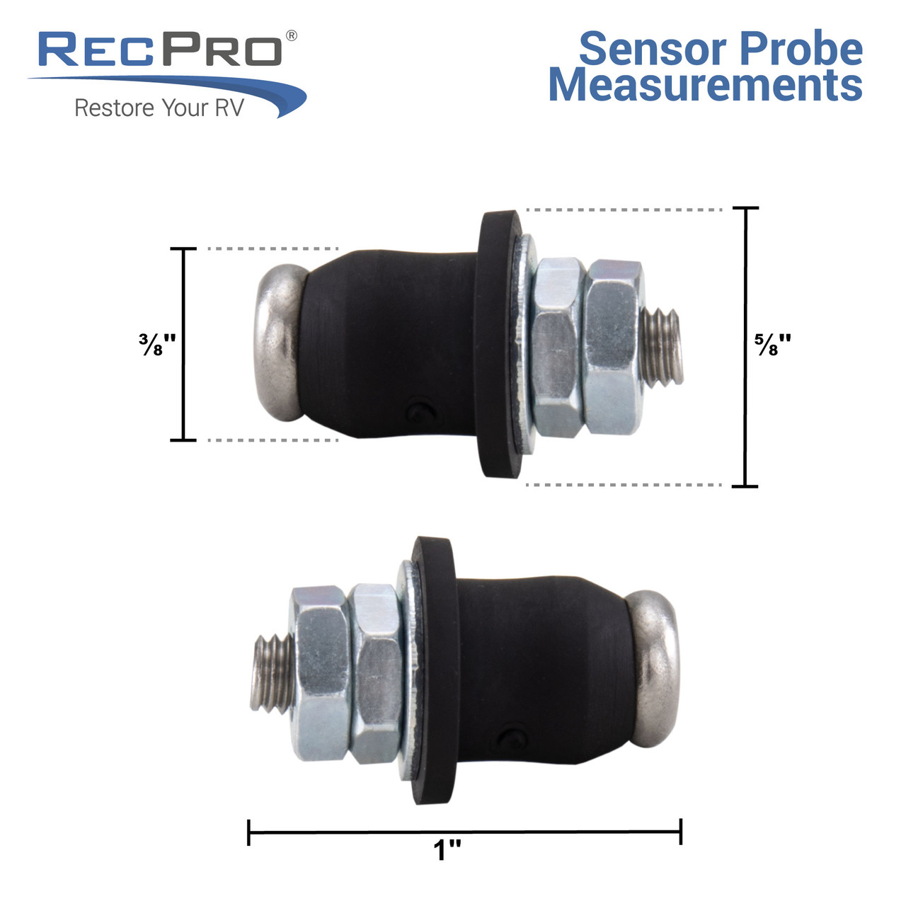 RV Water Tank Probe Sensors 6 Pack RecPro