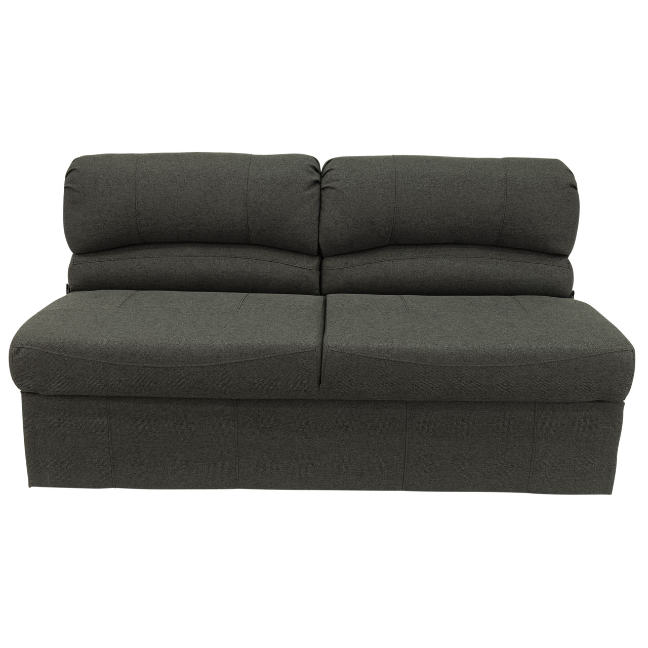 68" RV Jackknife Sleeper Sofa in Cloth with Optional Legs RecPro