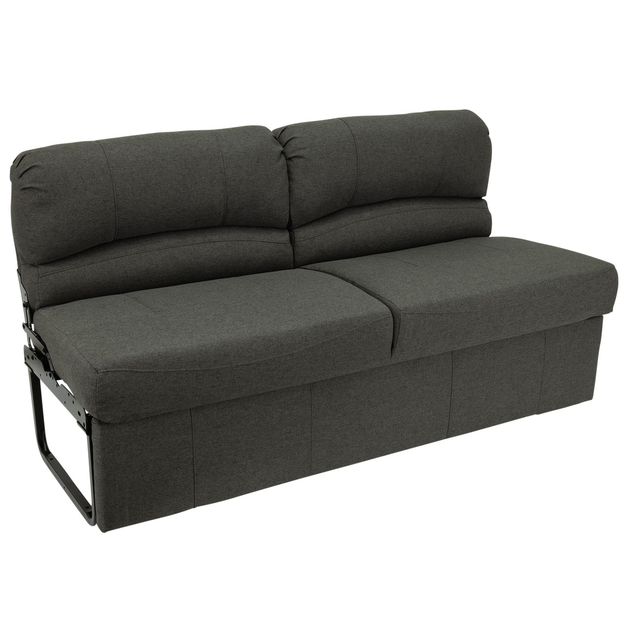 RecPro Charles 72" RV Jackknife Sleeper Sofa with Optional Legs Cloth RecPro