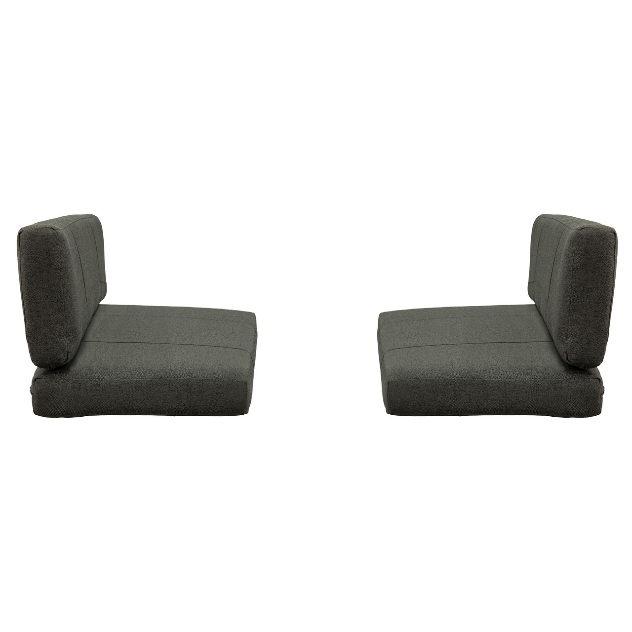 RecPro Charles RV Booth Cushions in Cloth with Memory Foam RecPro