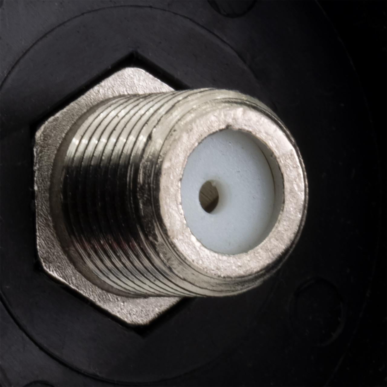 RV Cable TV Hookup Plate Coaxial Cable Connector RecPro