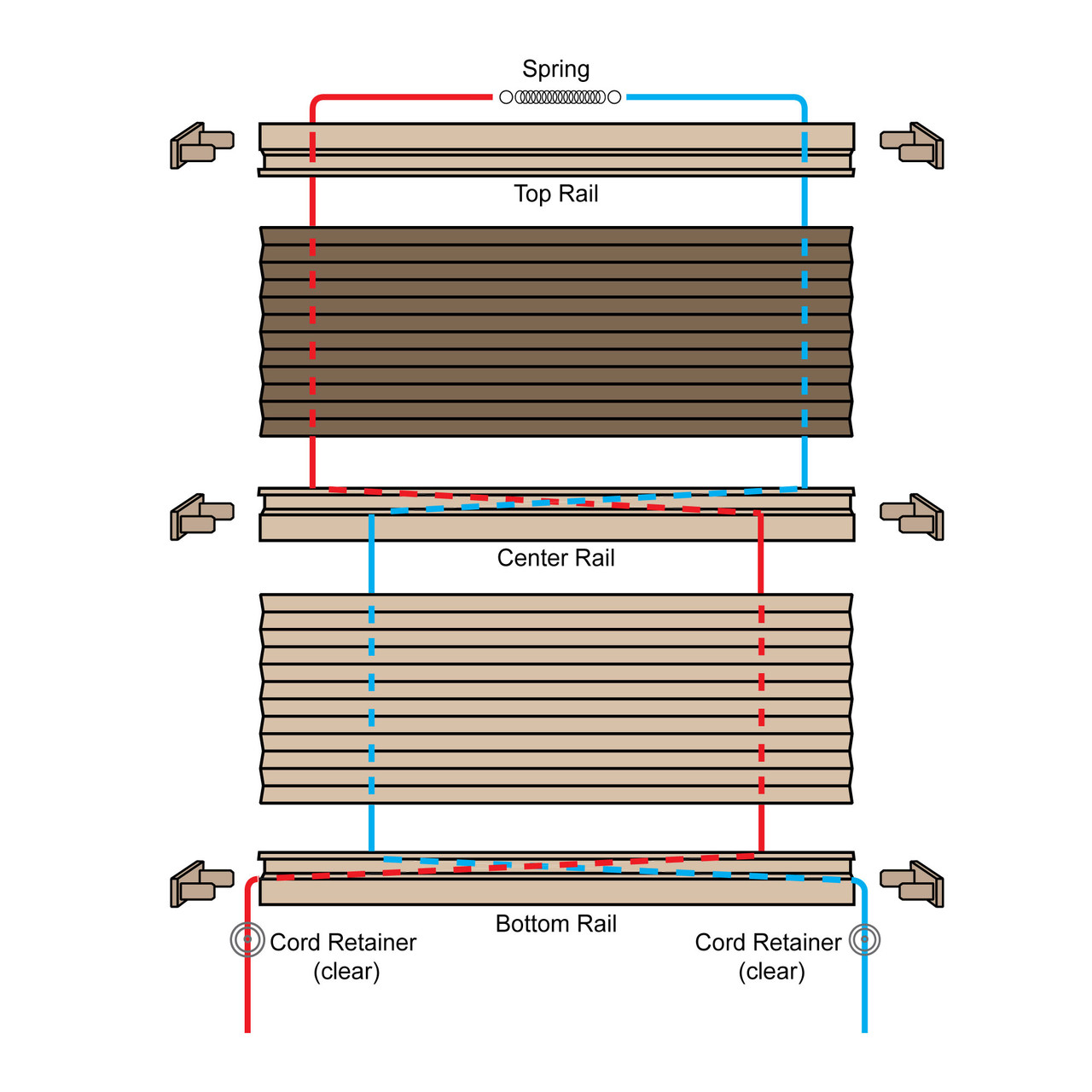 RV Pleated Shade Repair Kit - RecPro