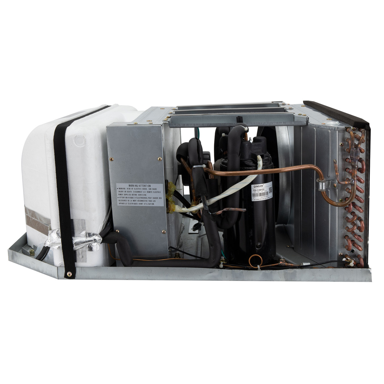 RV Air Conditioner 15K Quiet AC with Heat Pump, Remote, NonDucted RecPro