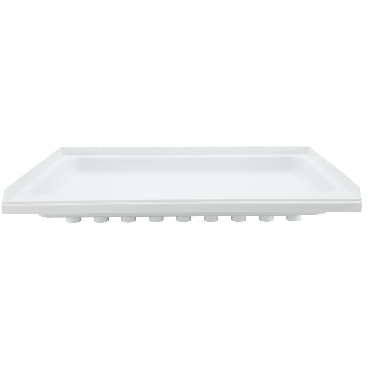 RV Shower Pan 36" x 24" x 5" Right Drain in White RecPro