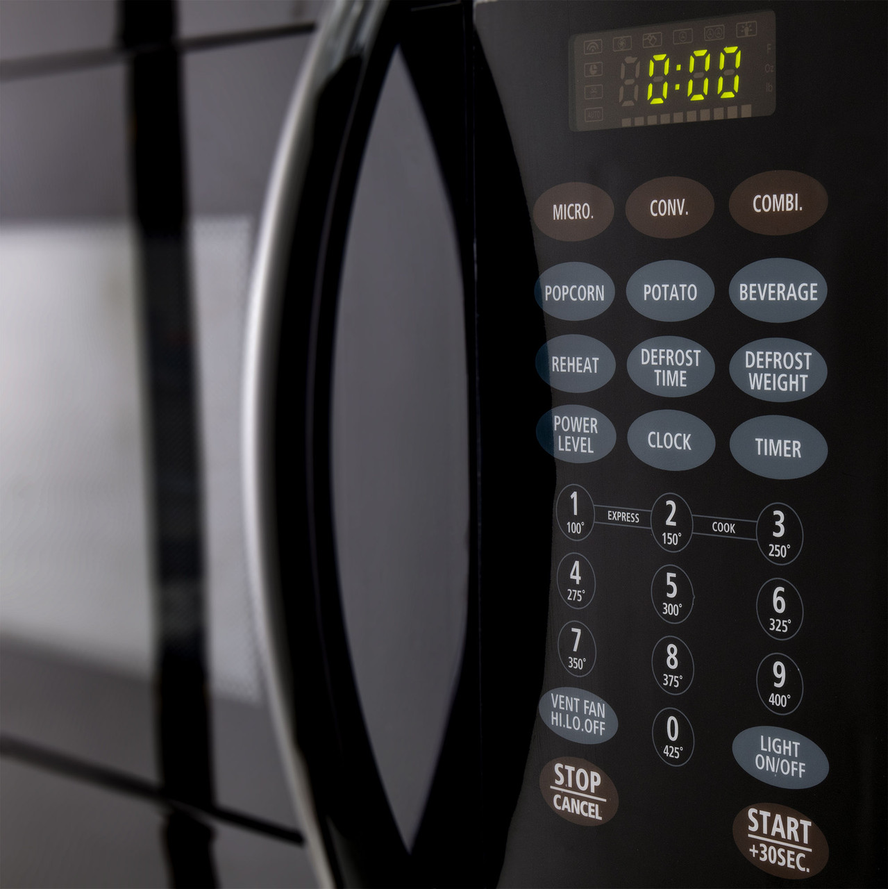 RV Microwave 30" Over the Range Convection Oven Black Finish Replaces