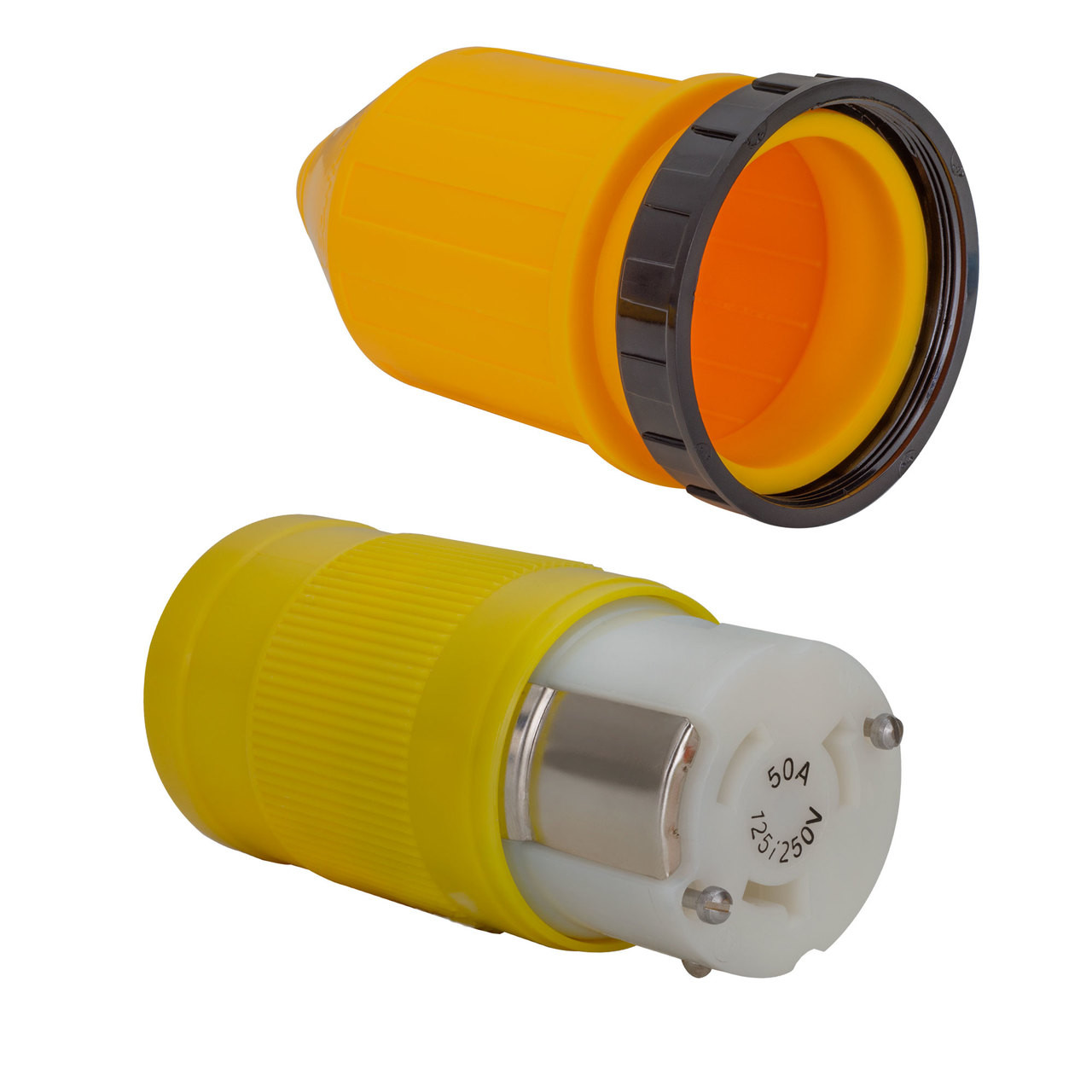 MARINCO 50 AMP 125 VOLT LOCKING FEMALE CONNECTOR