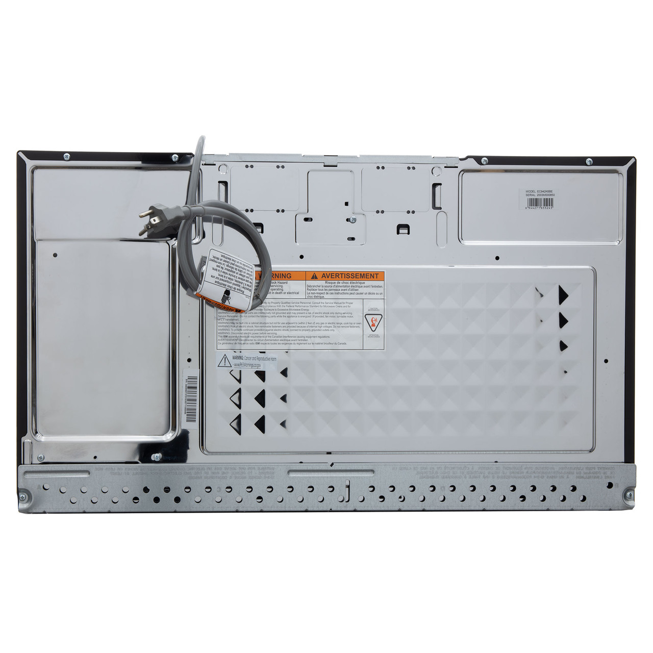 RV Microwave 30" Over the Range Convection Oven Stainless Steel Finish