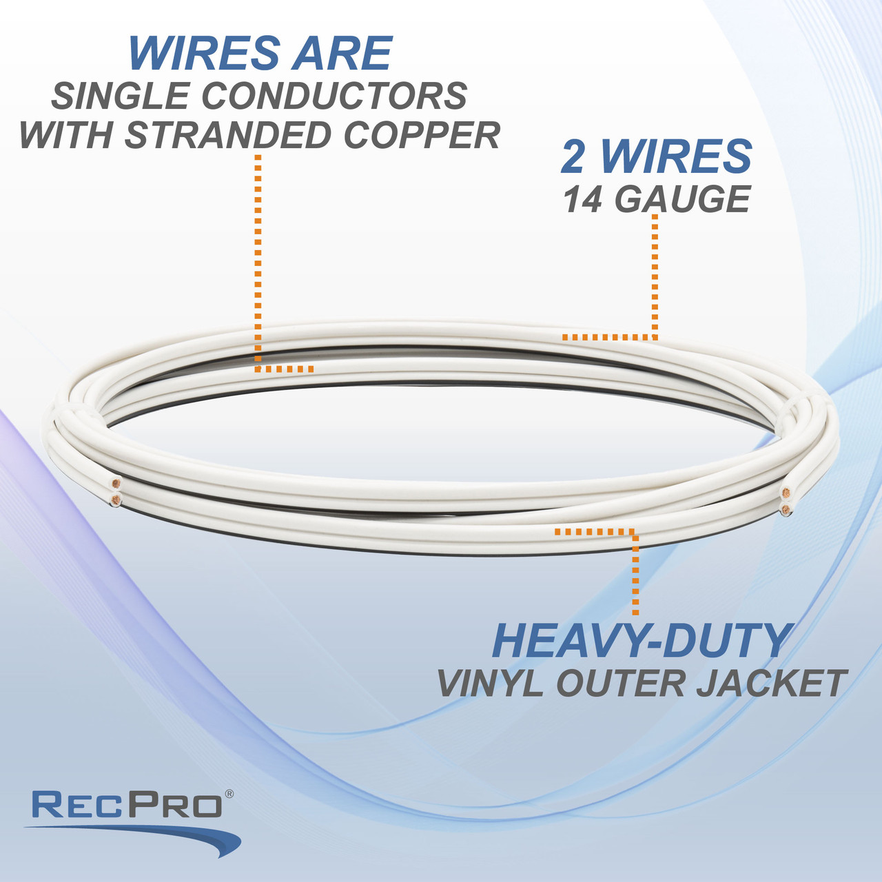 14/2 Brake Trailer Wire - RecPro