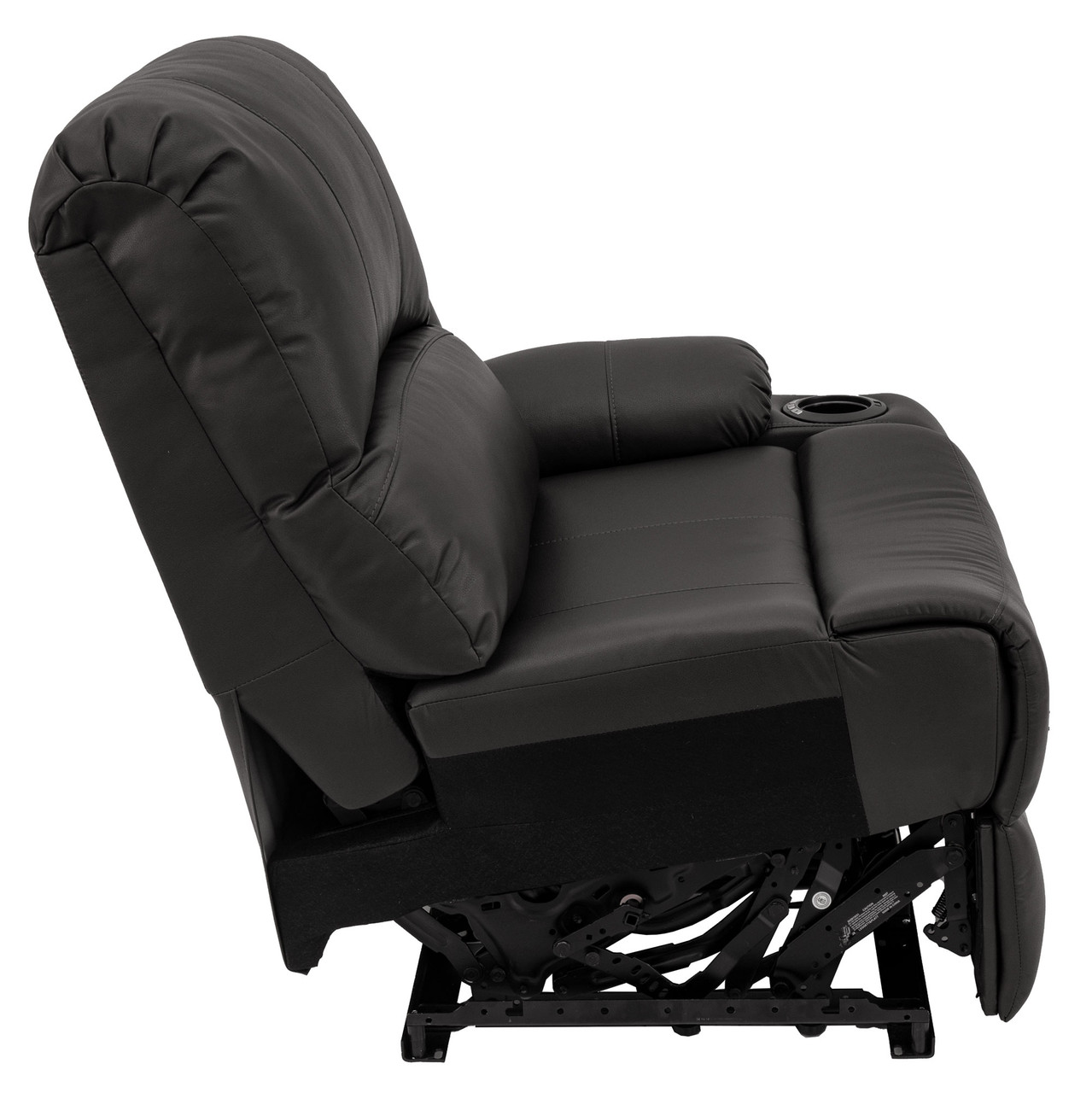 Dropship Trevor Triple Power Recliner,Genuine Leather,Standard Recliner  Chair,Lumbar Support,Adjustable Headrest,USB & Type C Charge Port to Sell  Online at a Lower Price