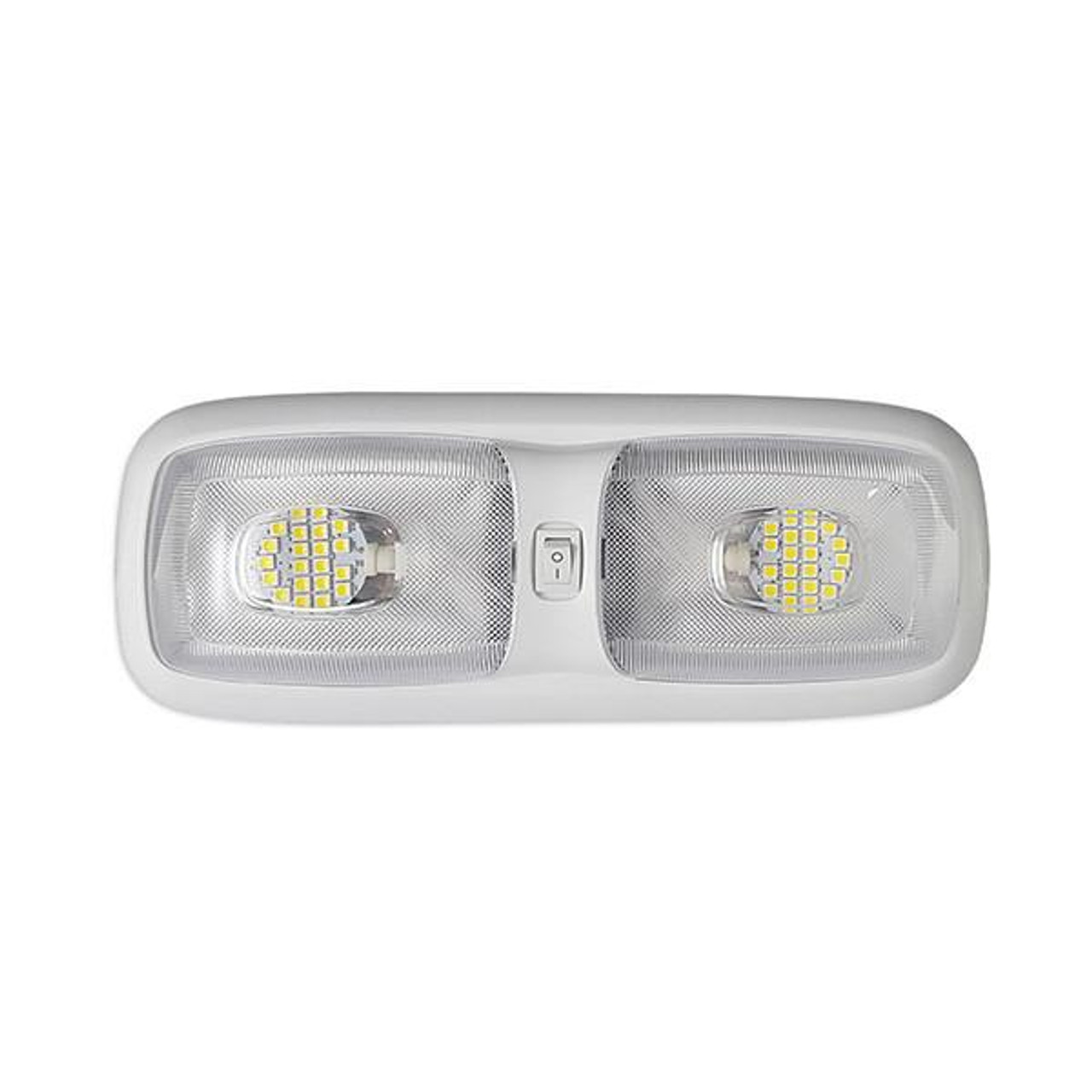 Whirlpool brydning grænseflade Double Dome Interior RV LED Light- 3200K Warm White - RecPro