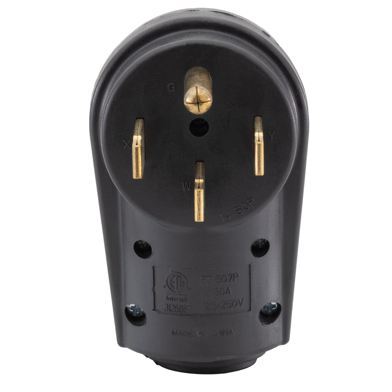 30 Amp RV Plug Replacement Male - RecPro