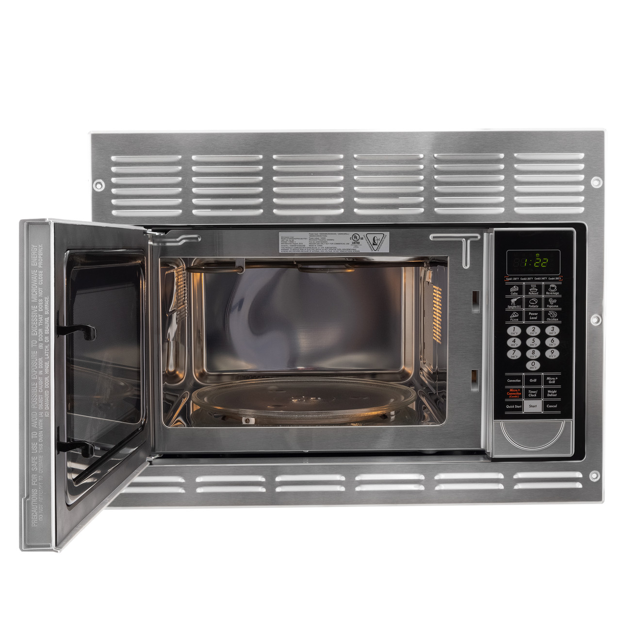 Whirlpool® 27 Electric Oven/Microwave Combo Built In-Stainless