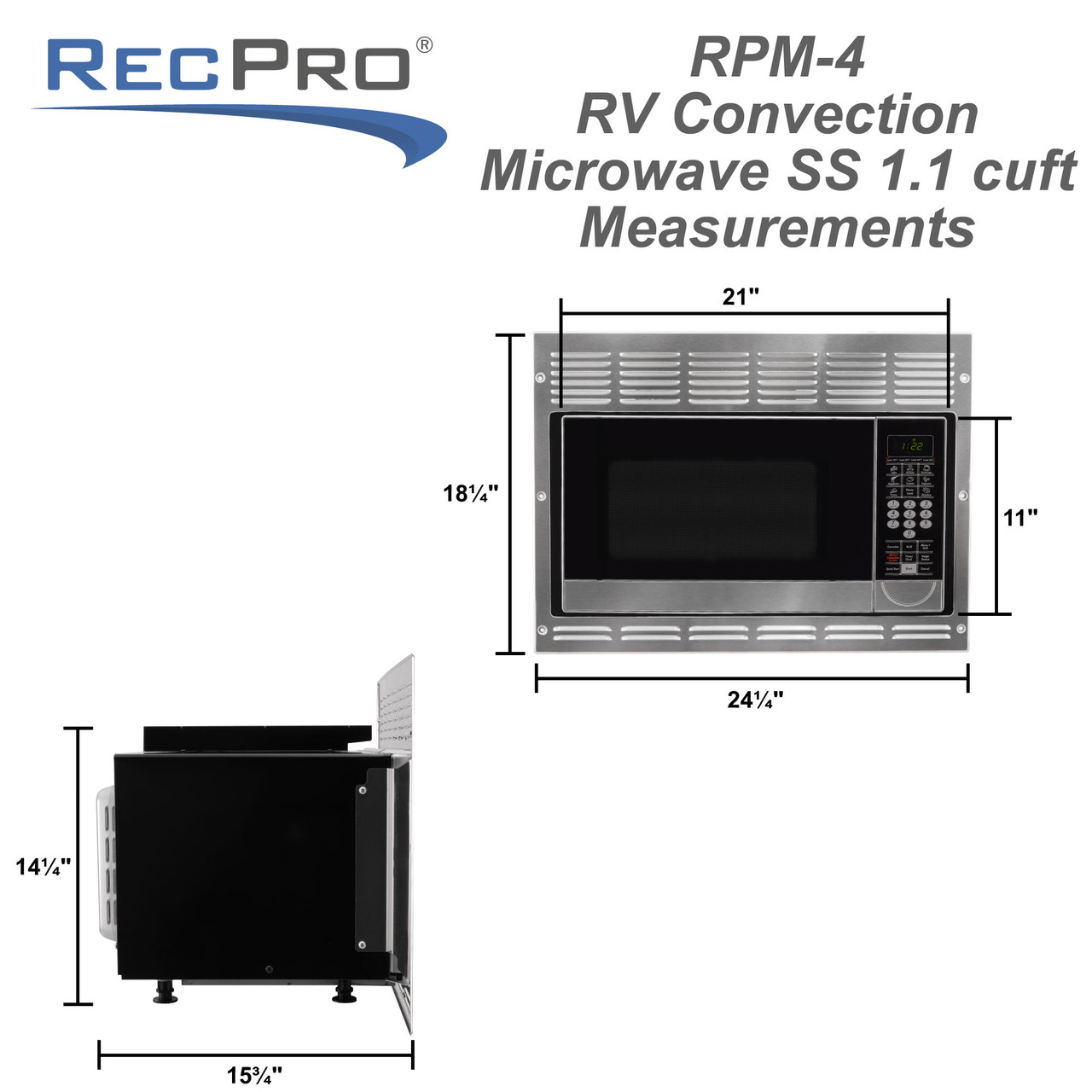 MW Series 120V Microwave - 4 State Trucks