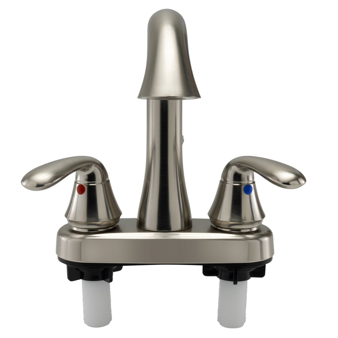 RV Bathroom Faucet with High Arch Brushed Nickel RecPro