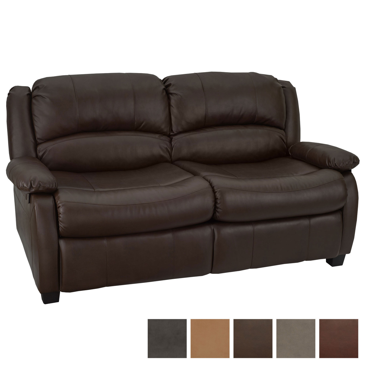 Rv leather shop sleeper sofa