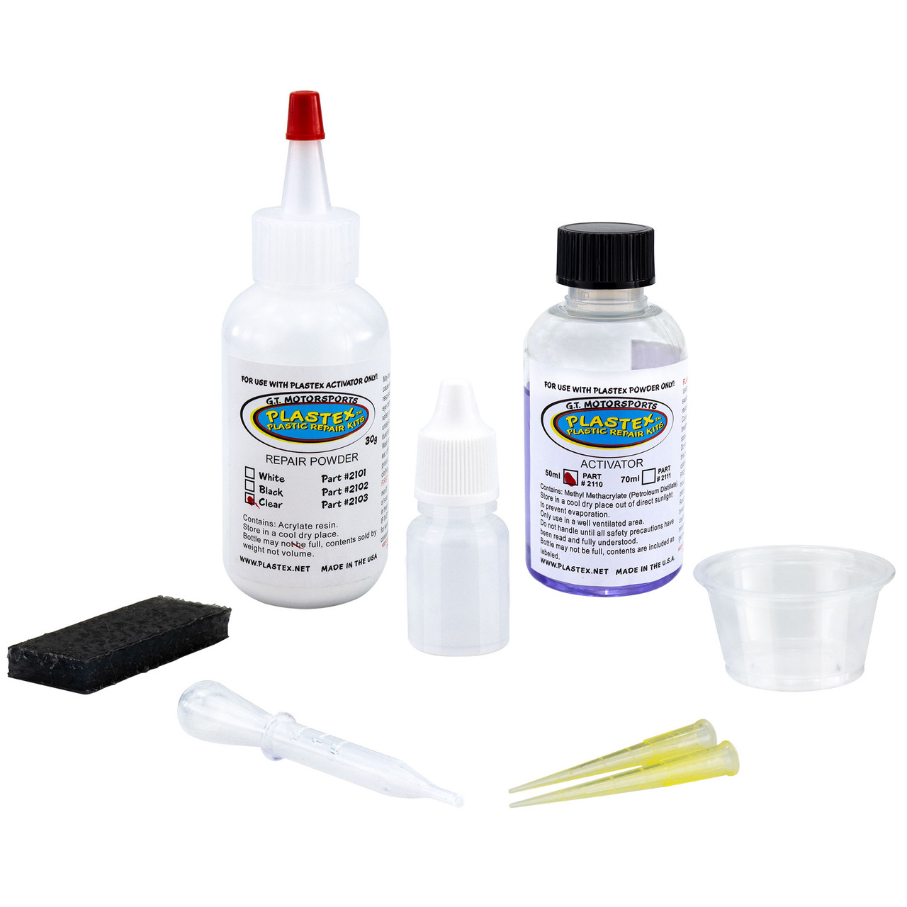 Plastex Rigid Plastic Repair Kits